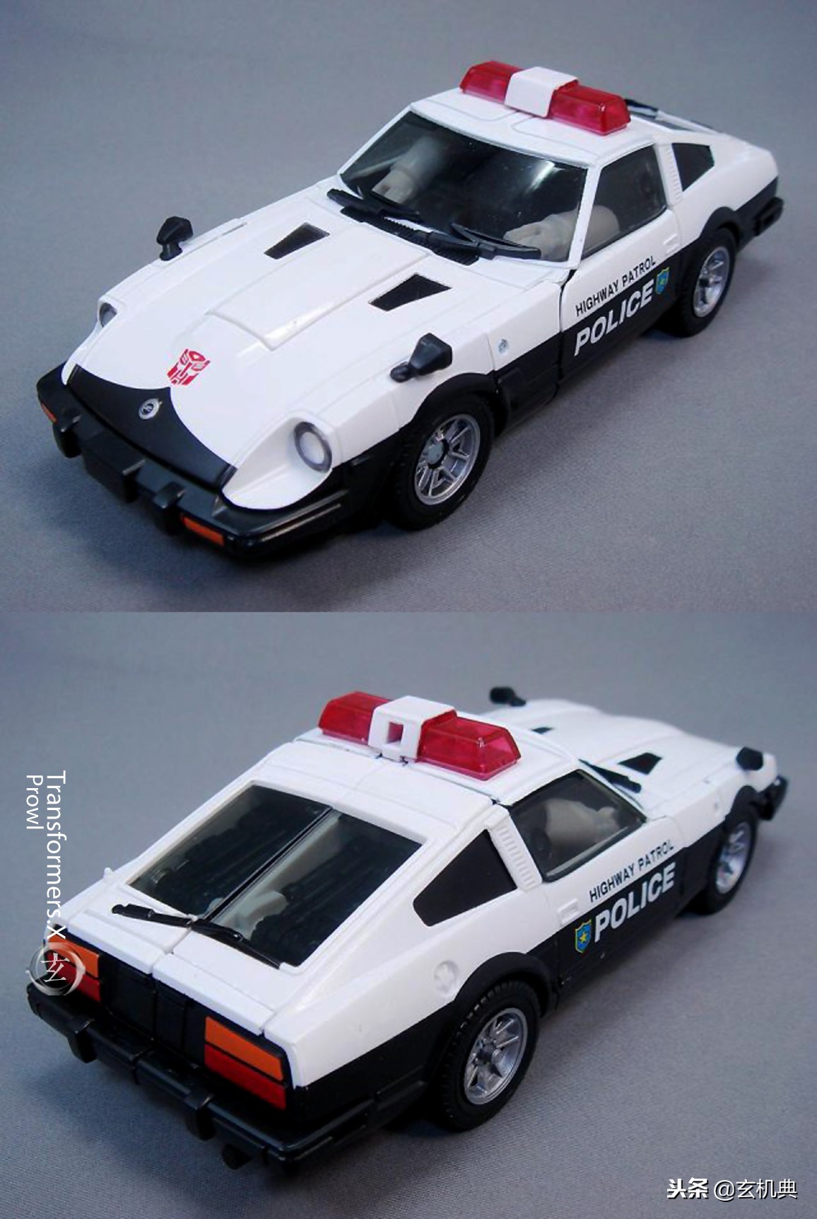 变形金刚G1动画片：博派汽车人潜行者-警车