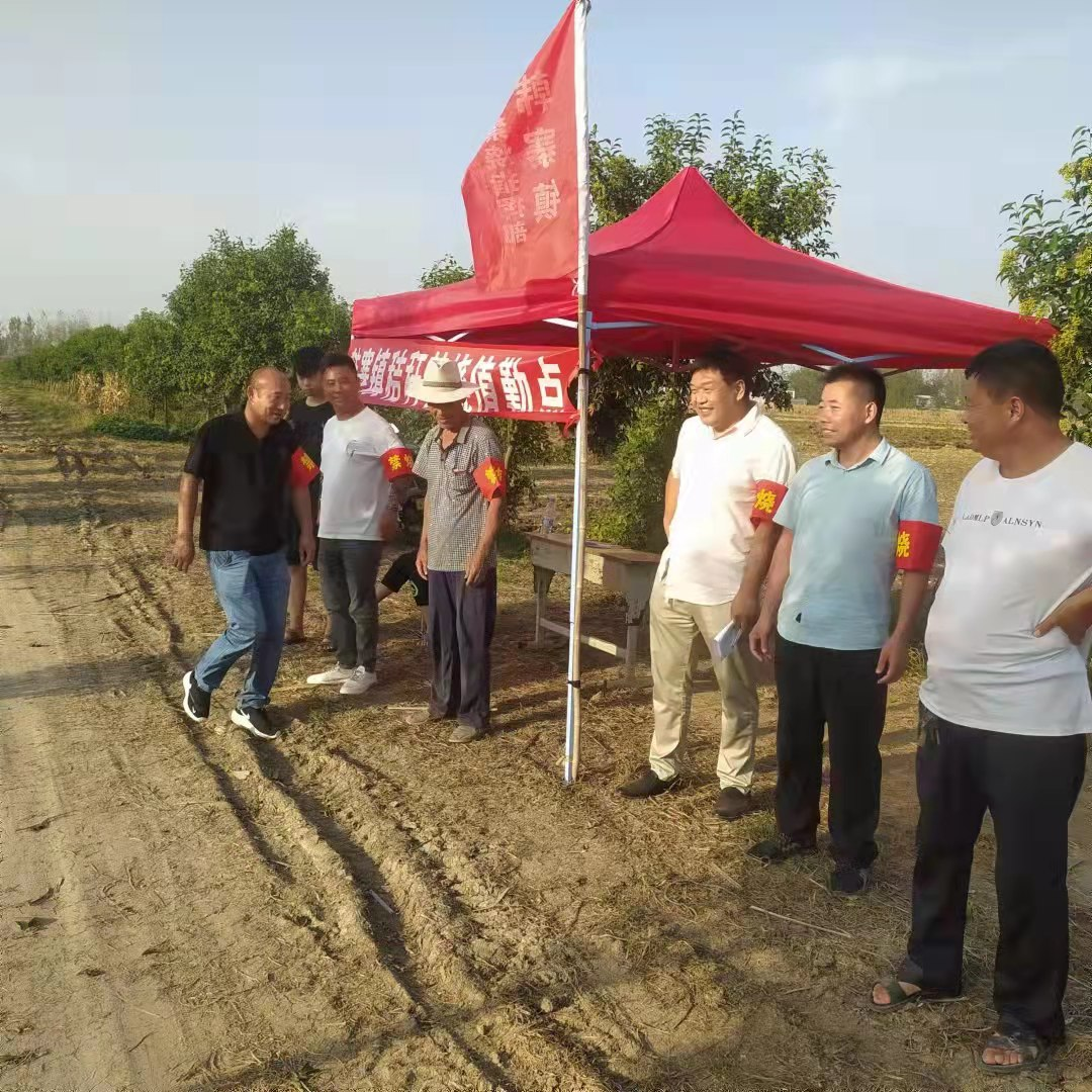 秋收正当时，韩寨镇保粮增收战正酣