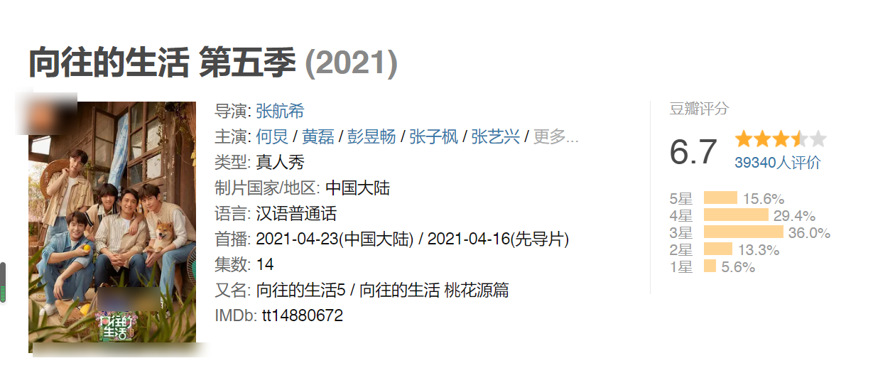 《向往5》《跑男9》一起收官，评分却不同，芒果台赢在这几点上