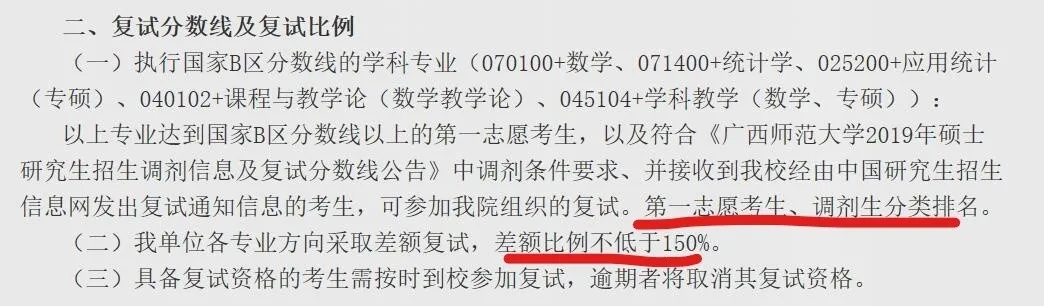 一志愿爆满的广西师大学科教学（数学）：分数线、难度分析
