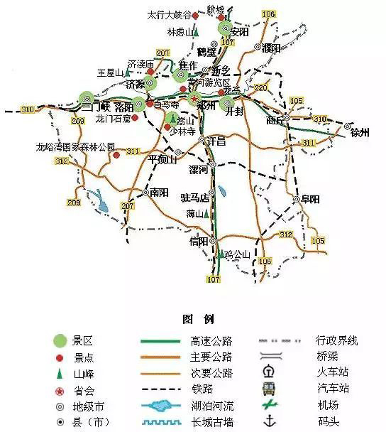 全国各省旅游景点地图大全，想去哪玩一目了然