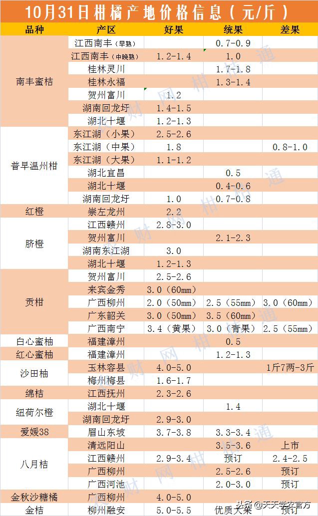 十月柑橘市场回顾，沙田柚居然比红美人还贵！真的吗？