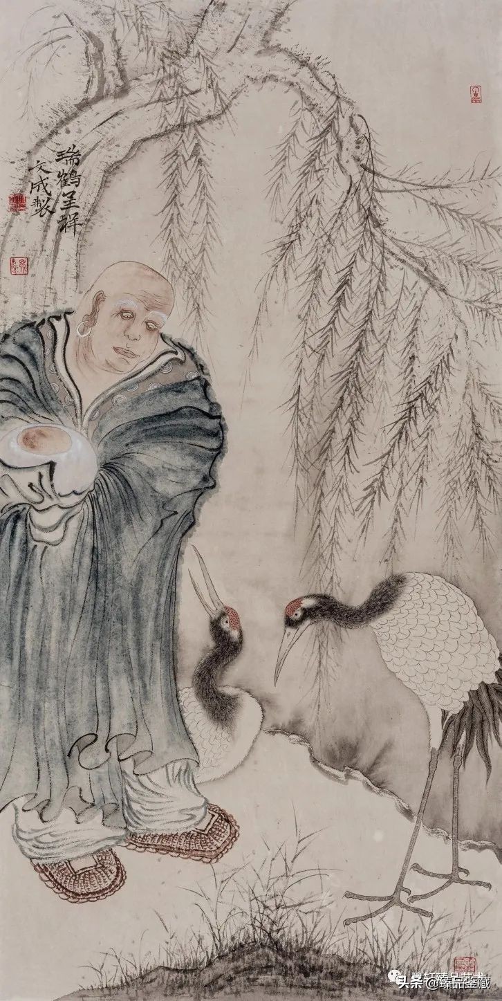 走到黑走到明 | 孔文成花鸟画的脉路