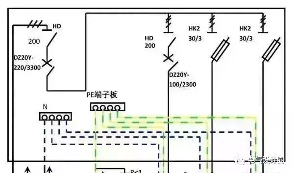 配电箱、配电柜的内部是什么结构？最详细的讲解，电工必备