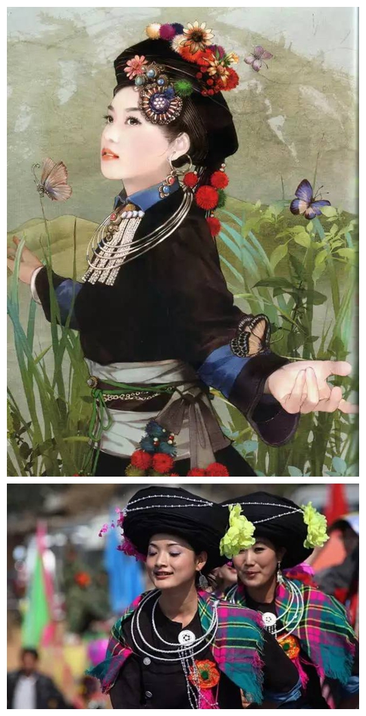 中国56个民族传统服饰大全