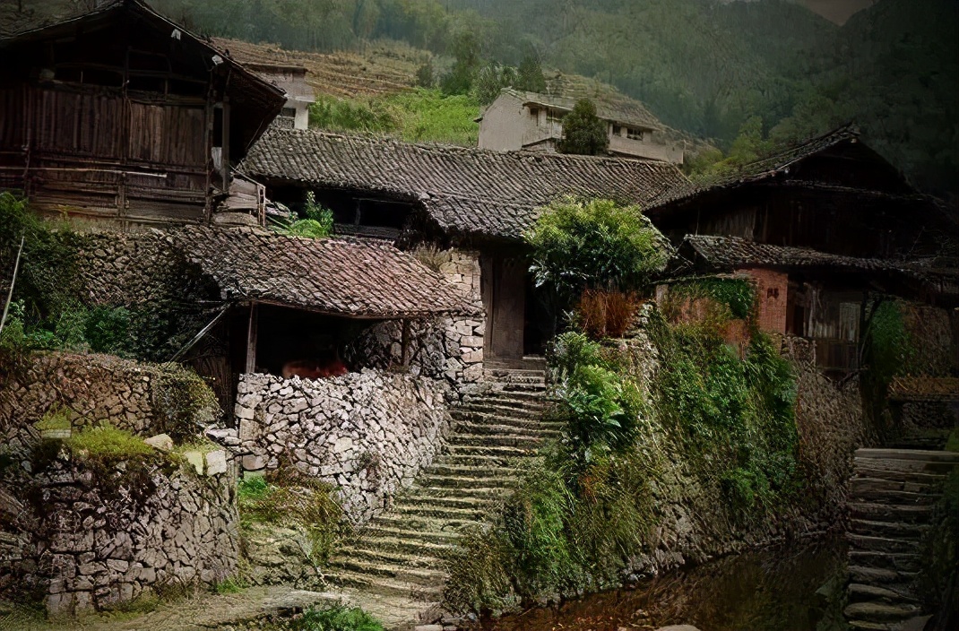 温州文成这7个古村落，有宁静秀美的山水中风景