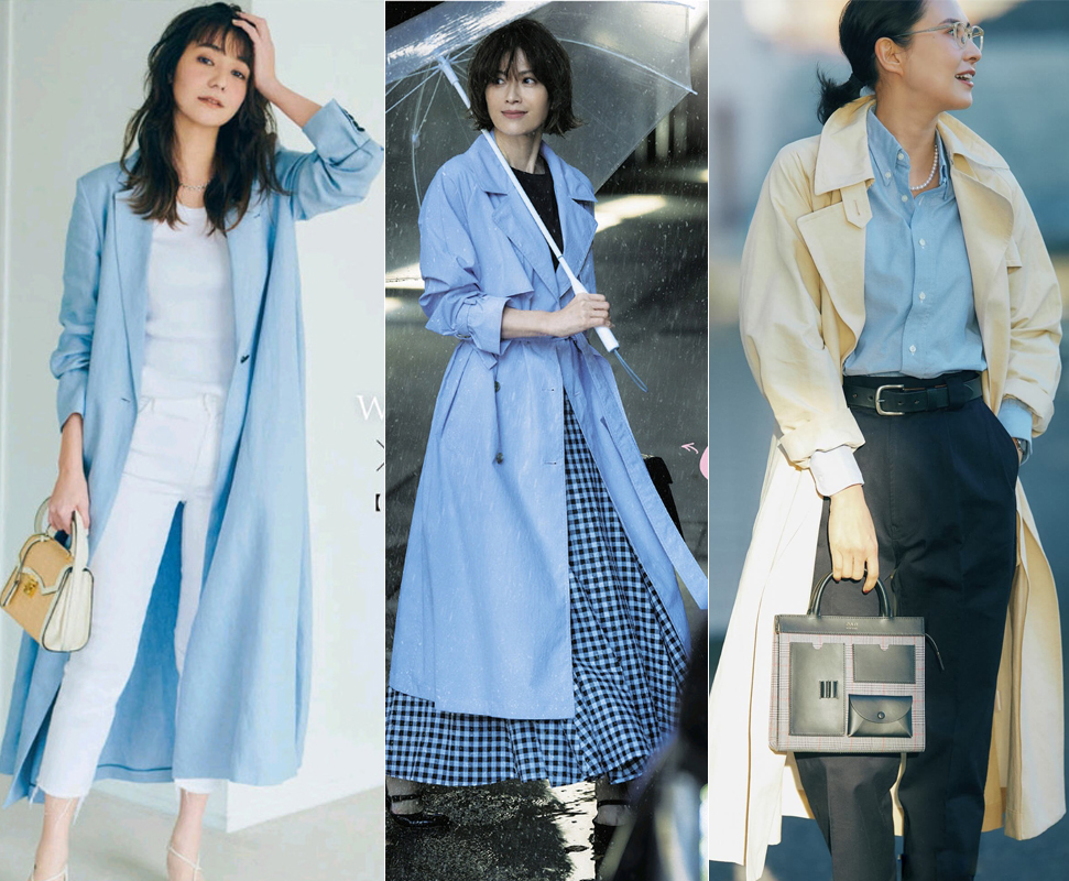 秋冬别老穿黑白灰,试试"蓝色"搭配,优雅有气质,太高级了