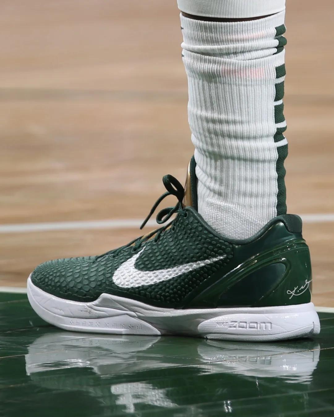 nba球员上脚aj35(NBA球员上脚：塔克穿AJ35北卡蓝，NBA全明星球衣来了)