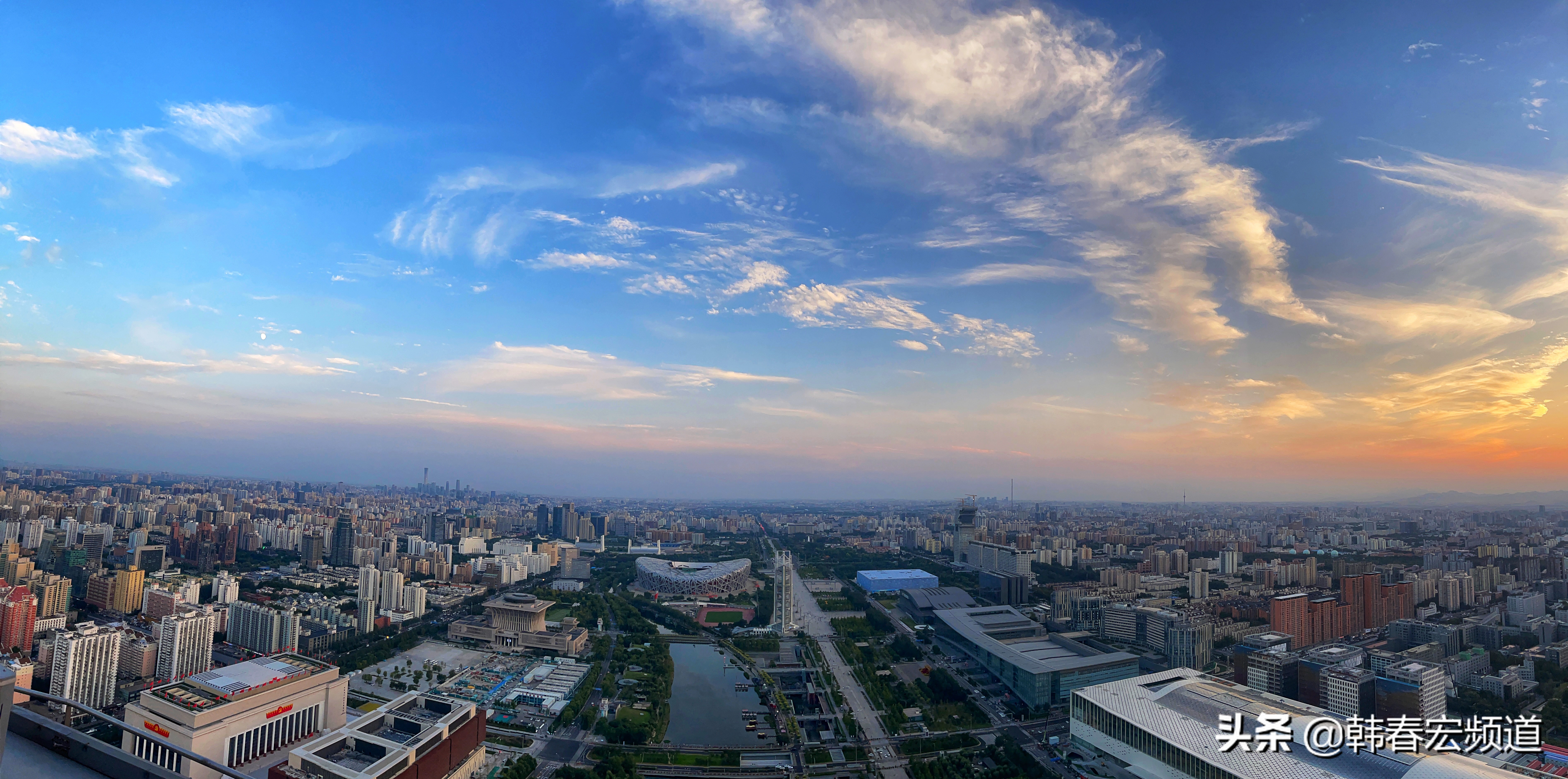 北京奥林匹克塔高多少米(246.8米奥运塔顶俯瞰大北京)