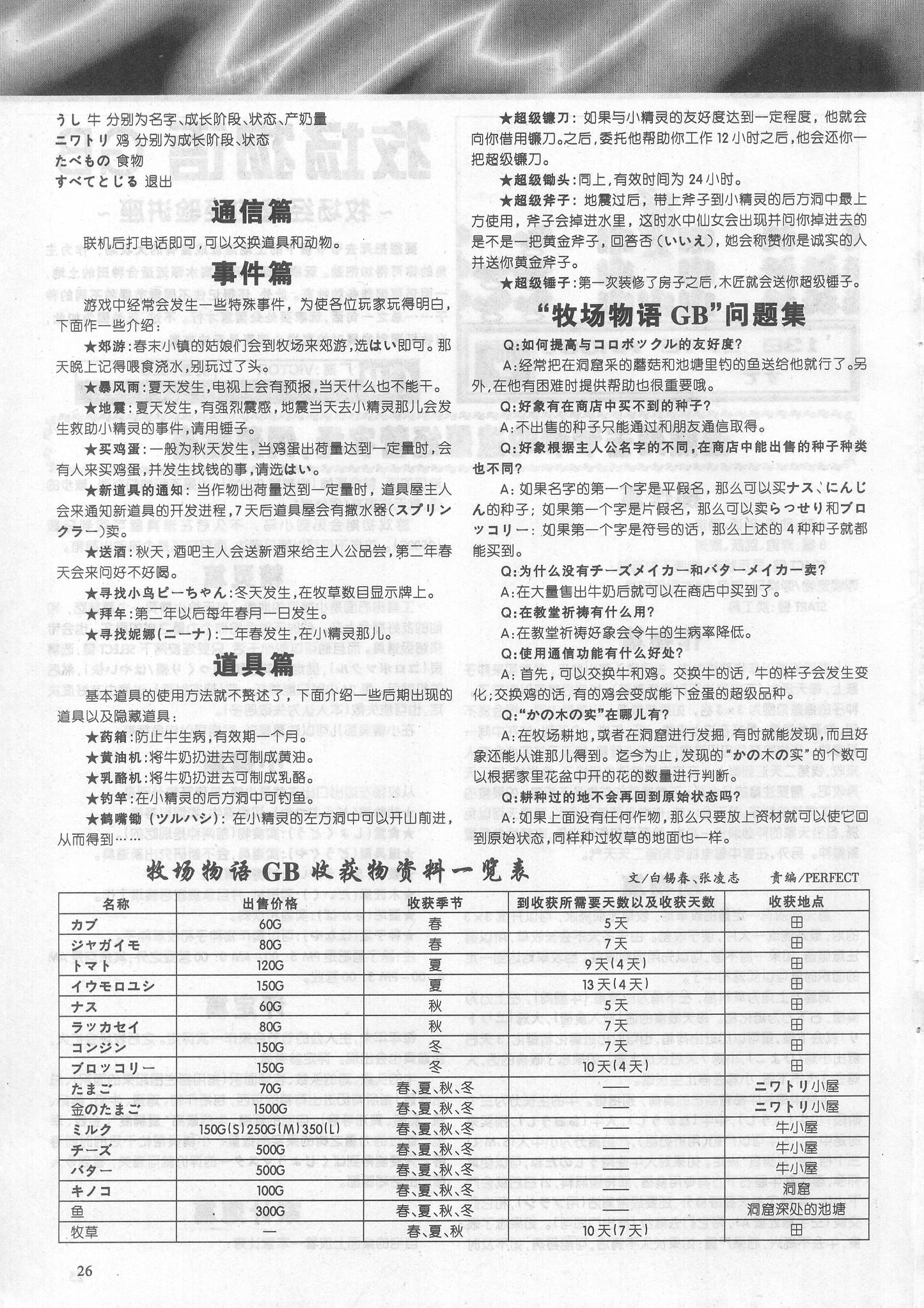 《电子游戏软件》第六十二期放送