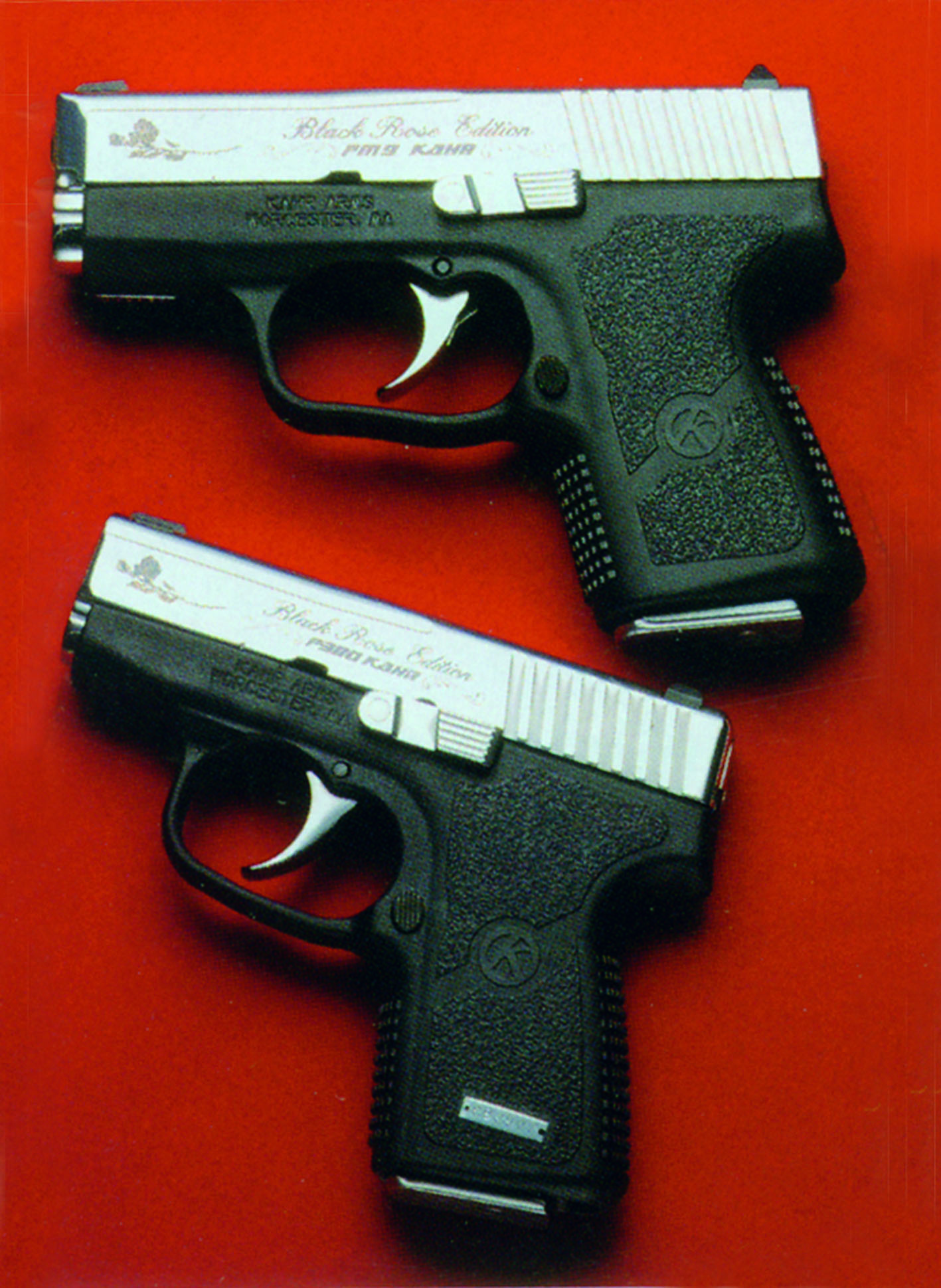 轻兵器科普#   女士防身用枪:美国卡尔公司黑玫瑰系列手枪