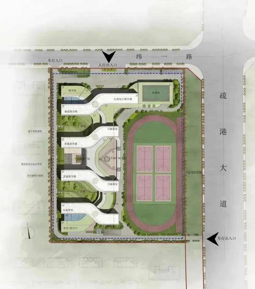 台州湾新区正式挂牌成立！来看看新区内新增的这些学校！配置很高
