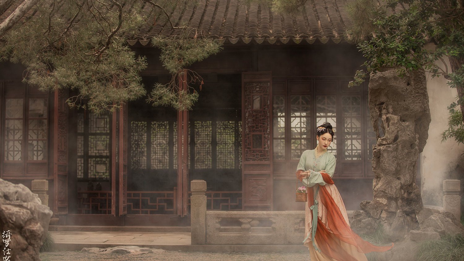 温婉又柔美,这才是真正的古典美人