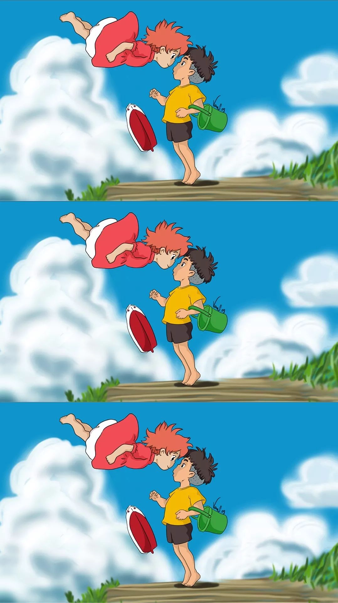 抖音爆火的波妞宗介壁纸,全在这里