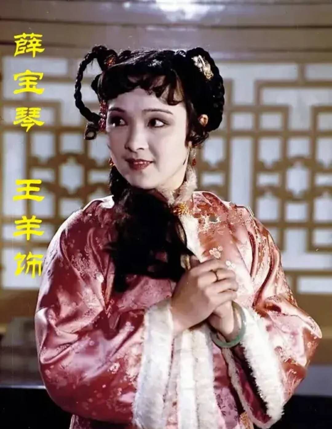 见了娇俏可人的宝琴,就爱的什么似的,立刻逼着二儿媳王夫人认了干女儿