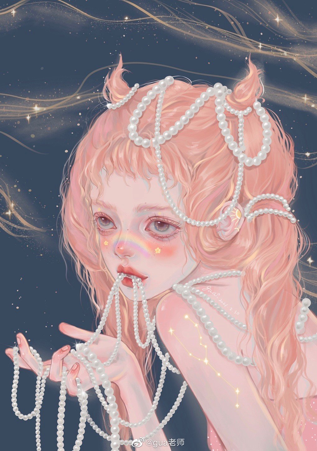 十二星座‖系列头像，美的惊心动魄！快来看看你的星座吧