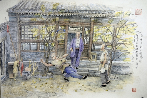 老舍：春风把春天吹跑了