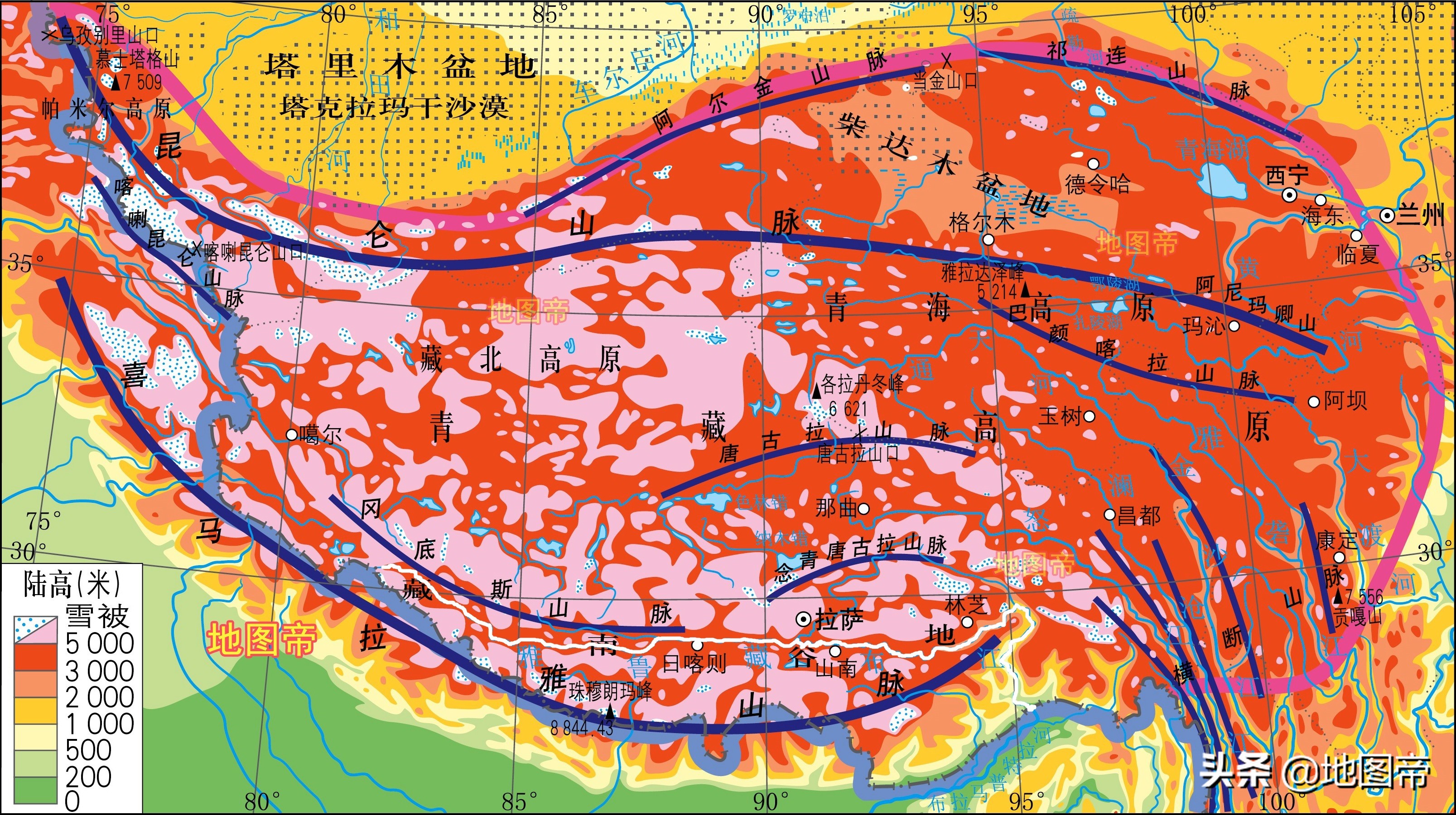 恒河流经地形区图片