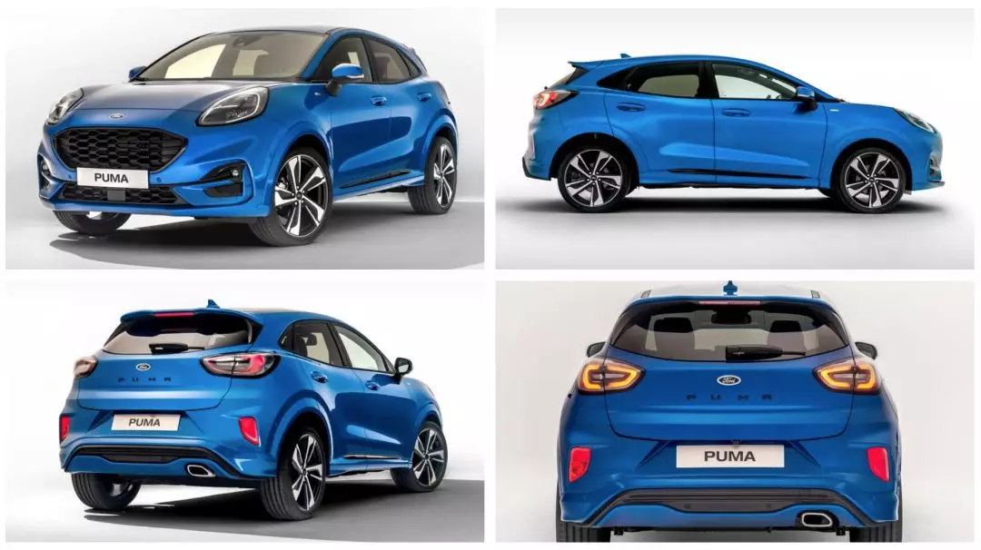 福特小型SUV，基于嘉年华平台打造，颜值丝毫不输大众