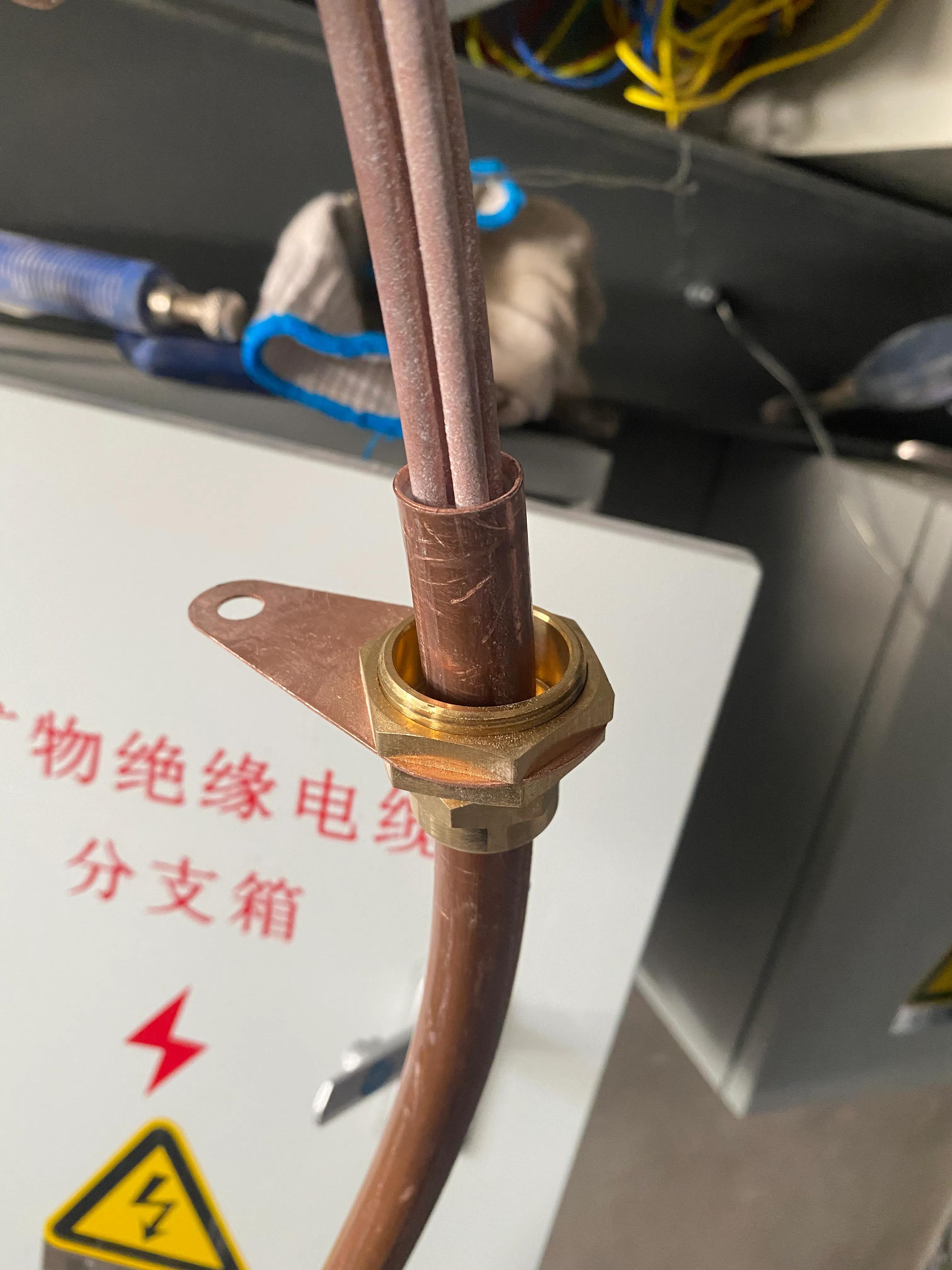 BTTZ矿物质电缆接线头安装教学图片
