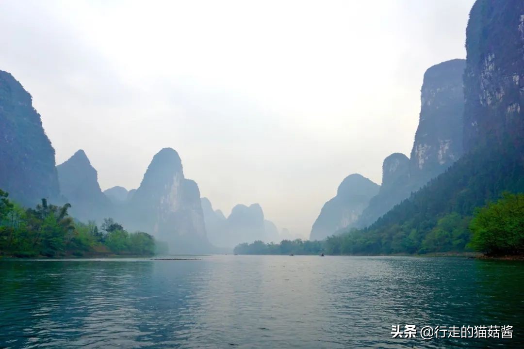 3月份的桂林是最舒服惬意的时候，三天两夜看一场山水画中景
