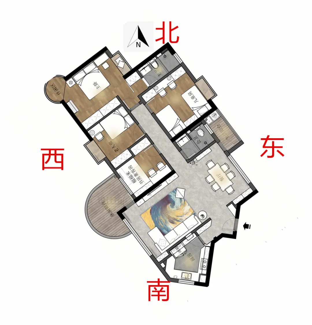 从户型图如何看承重墙（从户型图如何看承重墙高度）-第5张图片-华展网