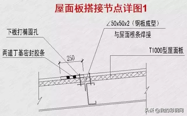 装配式金属面硬泡聚氨酯夹芯板施工方法