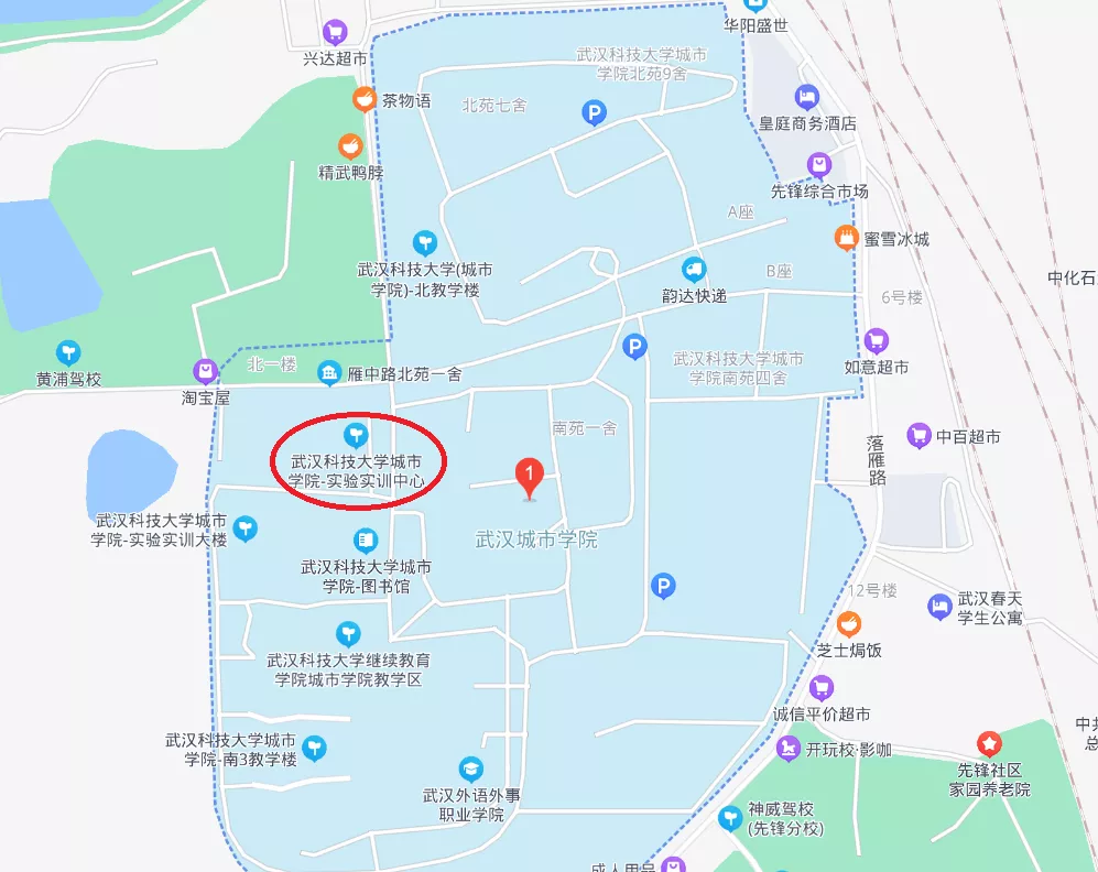 @法考生 武汉考区考点路线图来了，请查收！