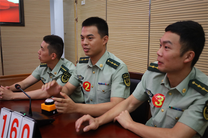 什么的比赛填空(“党史知多少？”武警福建总队漳州支队组织开展党史知识竞赛活动)