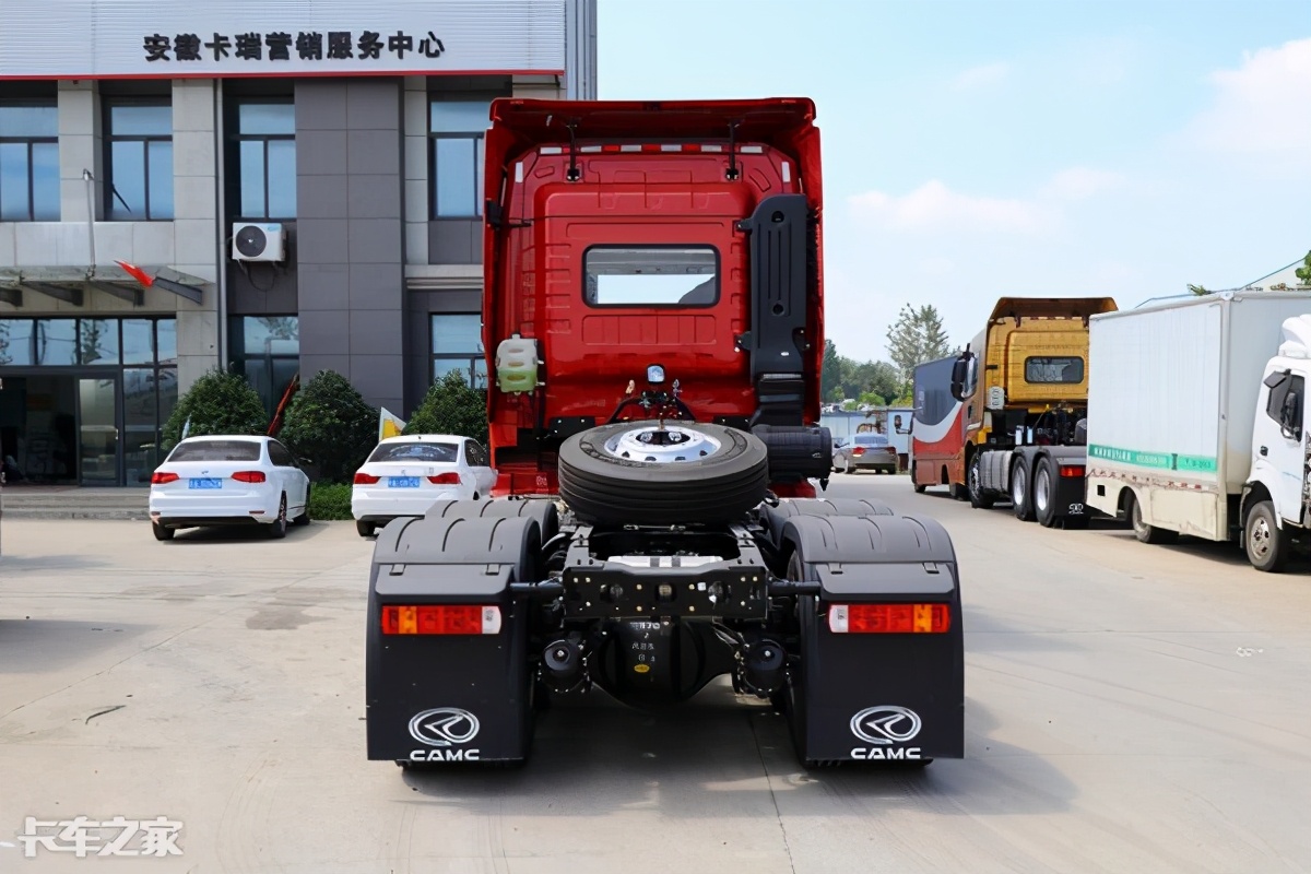 除了550马力自主动力链，汉马H9牵引车还有啥值得骄傲的