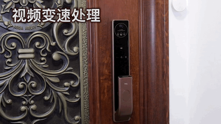 是门锁就该有它最智慧便捷的开锁方式—TCL 3D人脸识别猫眼锁X7S