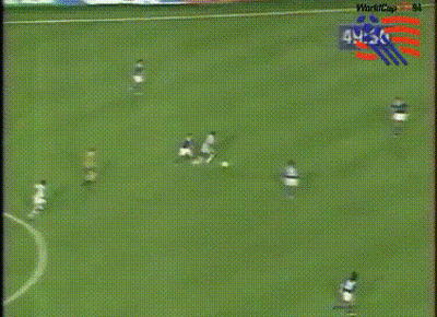 94世界杯西班牙11德国（1994年世界杯十大精彩进球欣赏，第一球长途奔袭经典记忆）