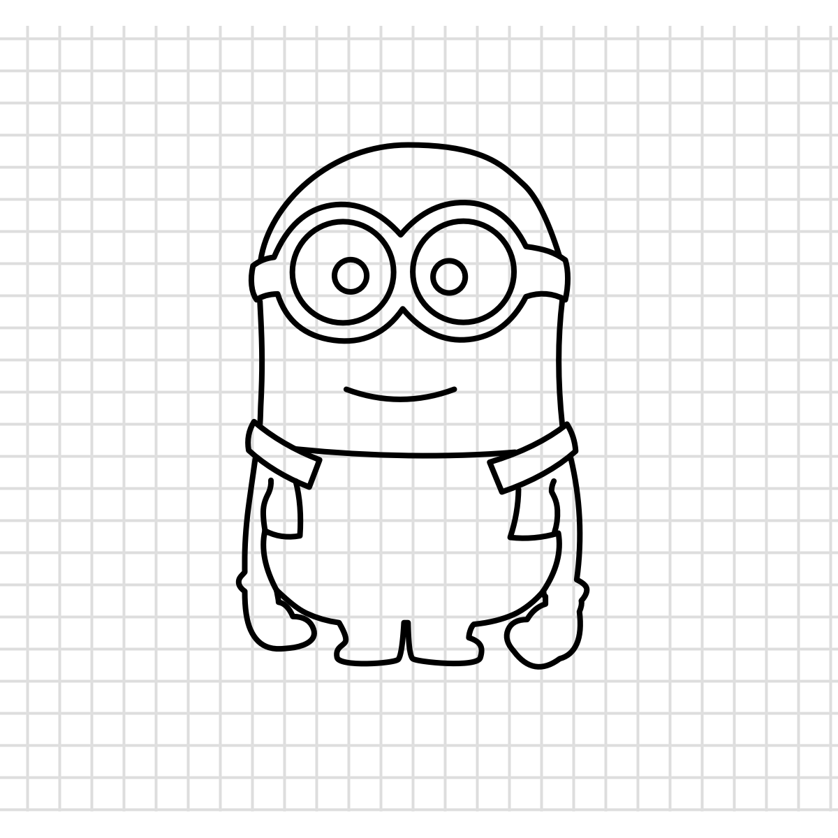 简笔画优优的画法