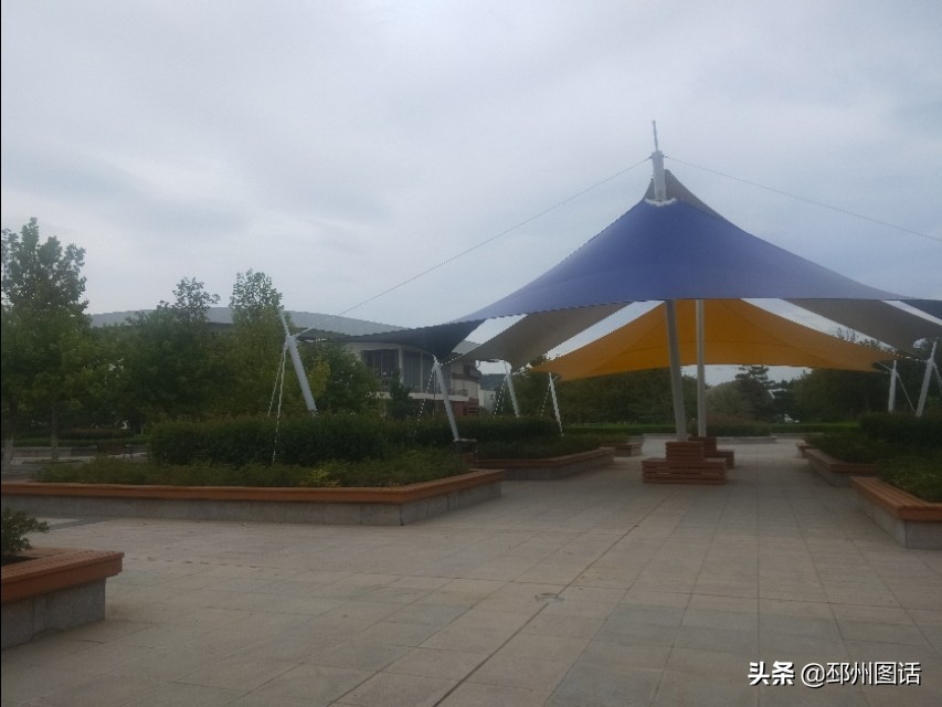 美丽的校园，威海职业学院