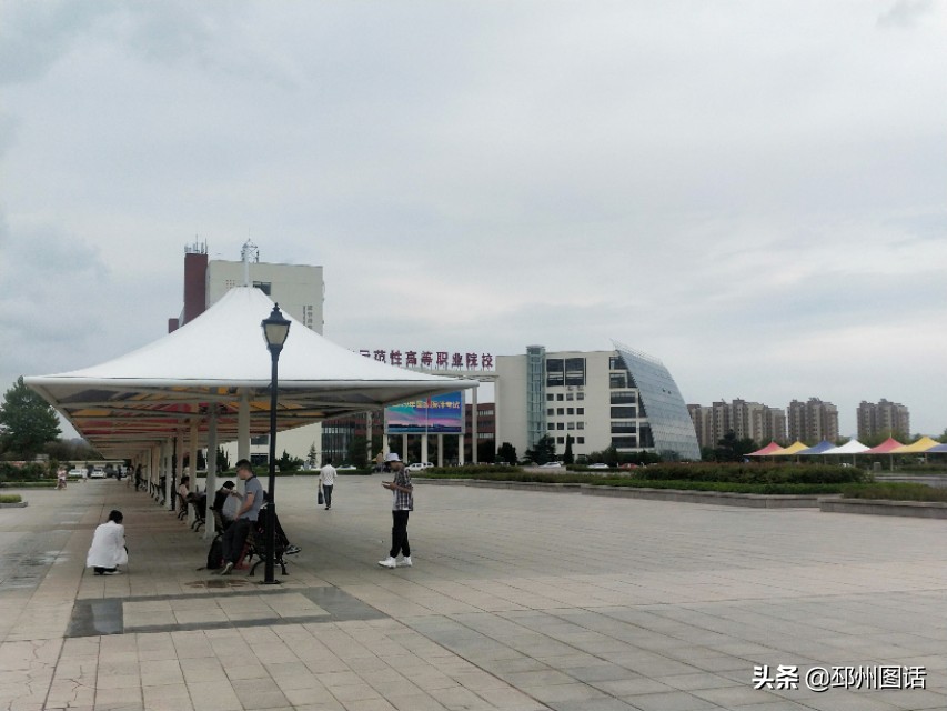 美丽的校园，威海职业学院