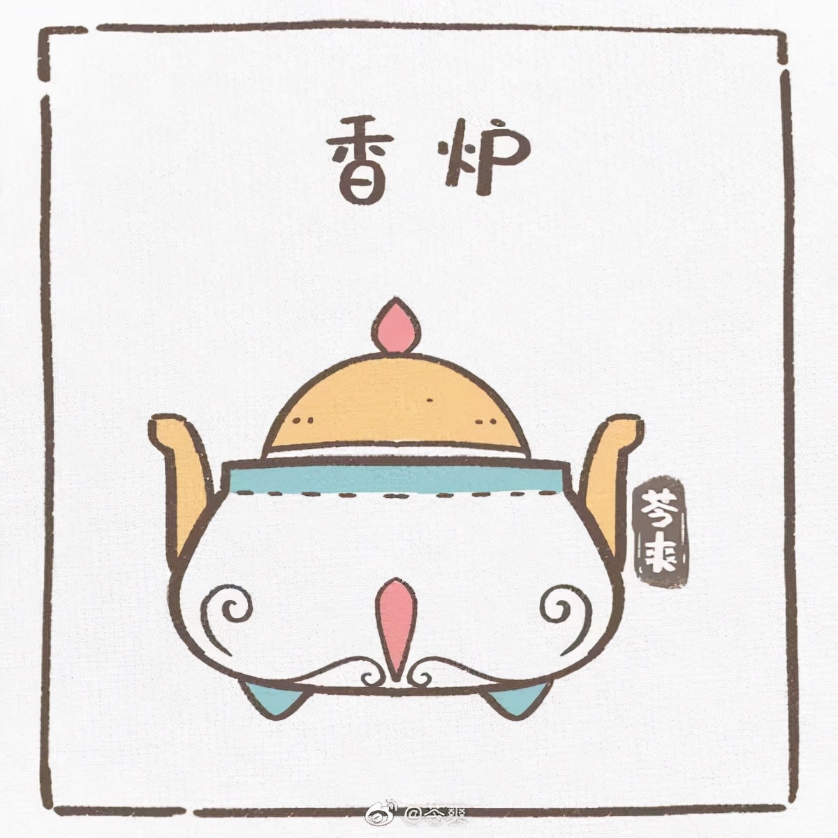 古代人简笔画男女(古风简笔大全!