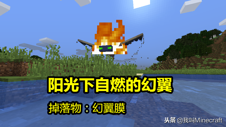 我的世界：中国版“幻翼”更新啦，新版MC如何获取“屏障方块”？