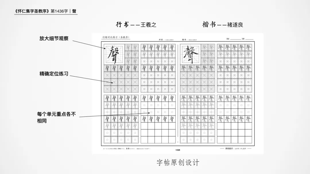 声的繁体字怎么写(聲/声（1436）｜硬笔练习书圣王羲之的行书《圣教序》｜每日精进)