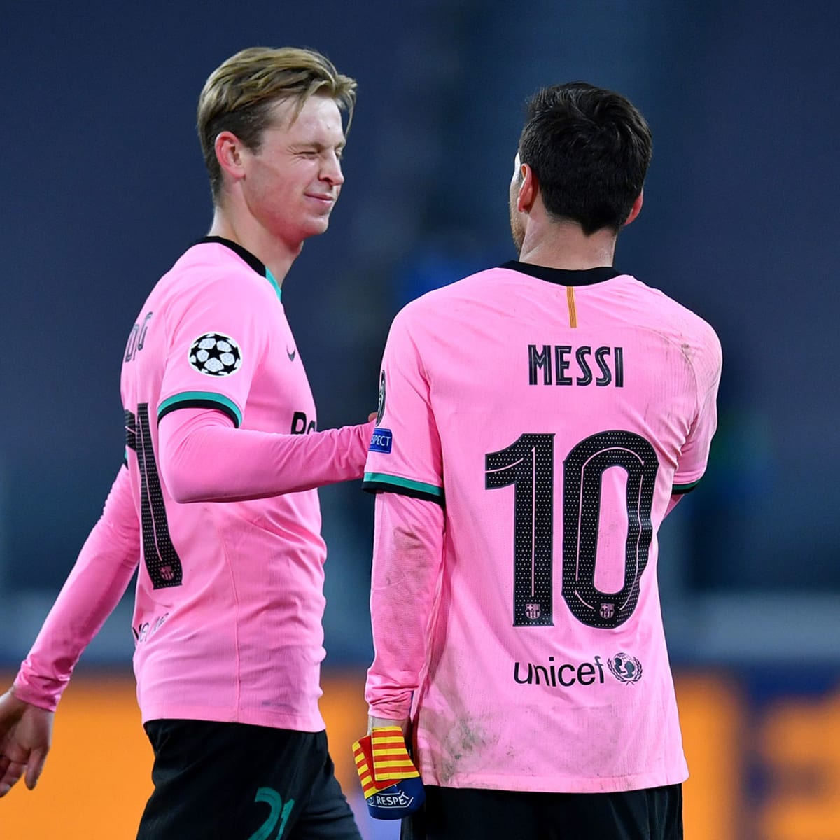 梅西让我变成了更好的球员(德容:梅西是最好的!