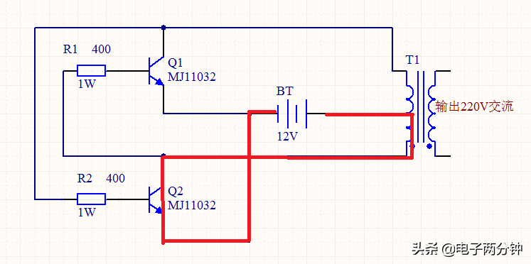 逆变器电路图 逆变器12v变220v3000w