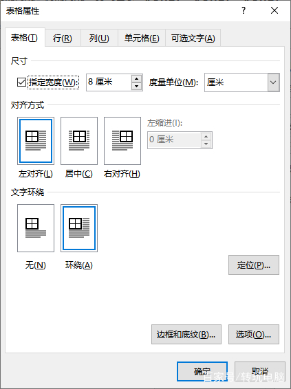 word怎么设置表格列宽行高（怎样调整word表格的高度和宽度）