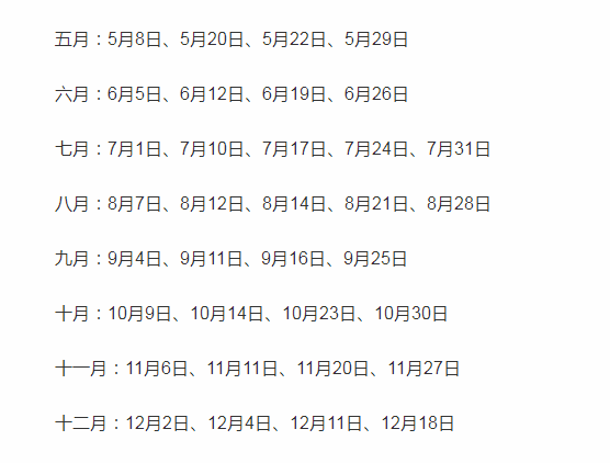 成都5-12月雅思考点最新情况，2021年出分必看