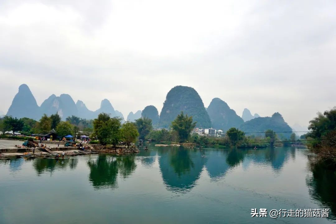 3月份的桂林是最舒服惬意的时候，三天两夜看一场山水画中景