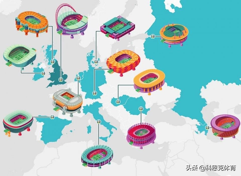 12年欧洲杯在哪里举行（欧洲杯11座球场一览，哪座是你心仪体育场的模样呢？）