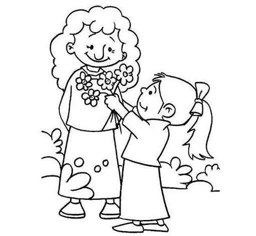 母亲简笔画:当我画这些画的时候,我哭了,你们的妈妈也是这样吗