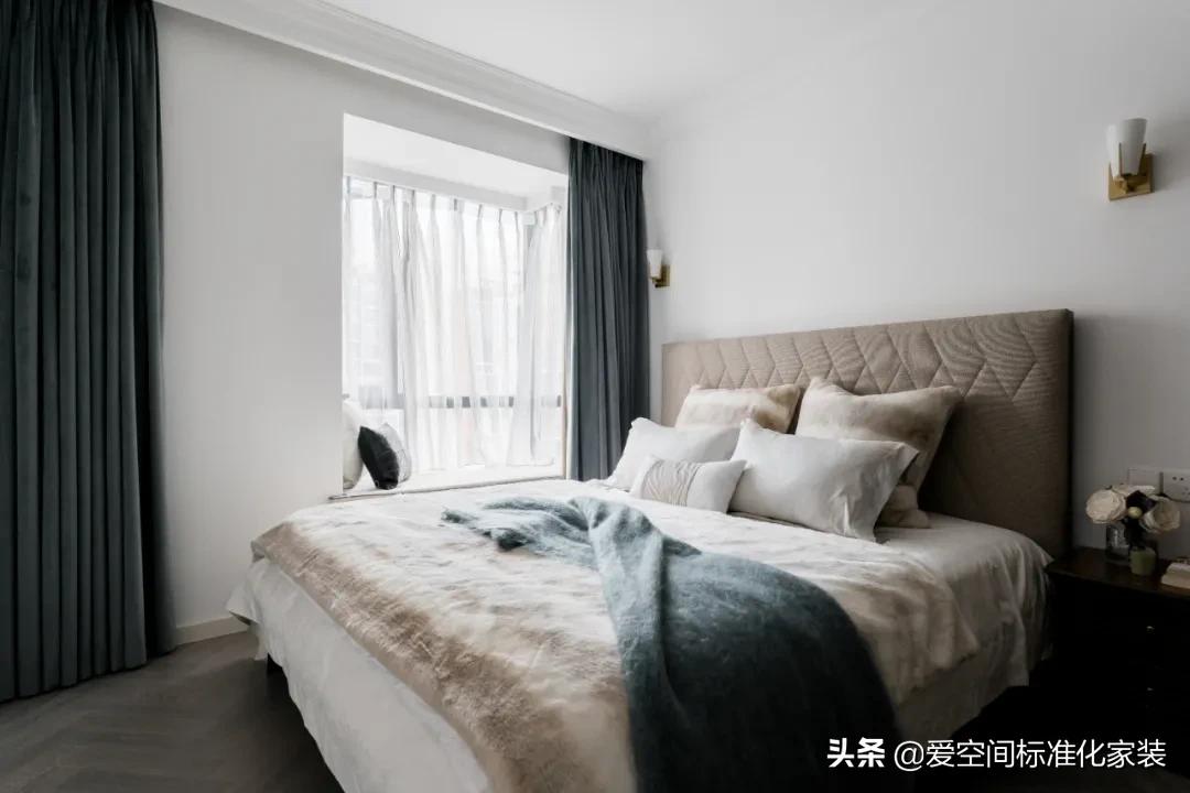 134㎡现代轻奢3室1厅，高级灰+象牙白，让家时尚范儿十足