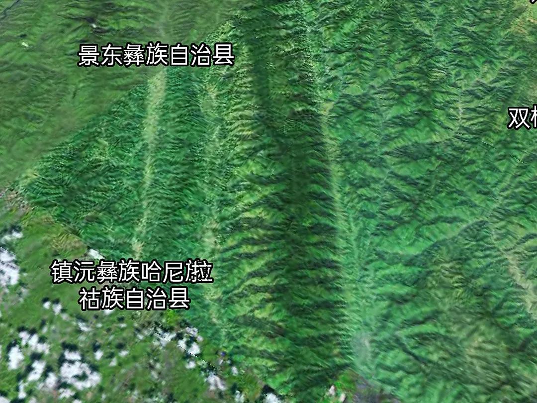 哀牢山，导致四个地质学家遇难的山脉，位于云南省中部的玉溪市