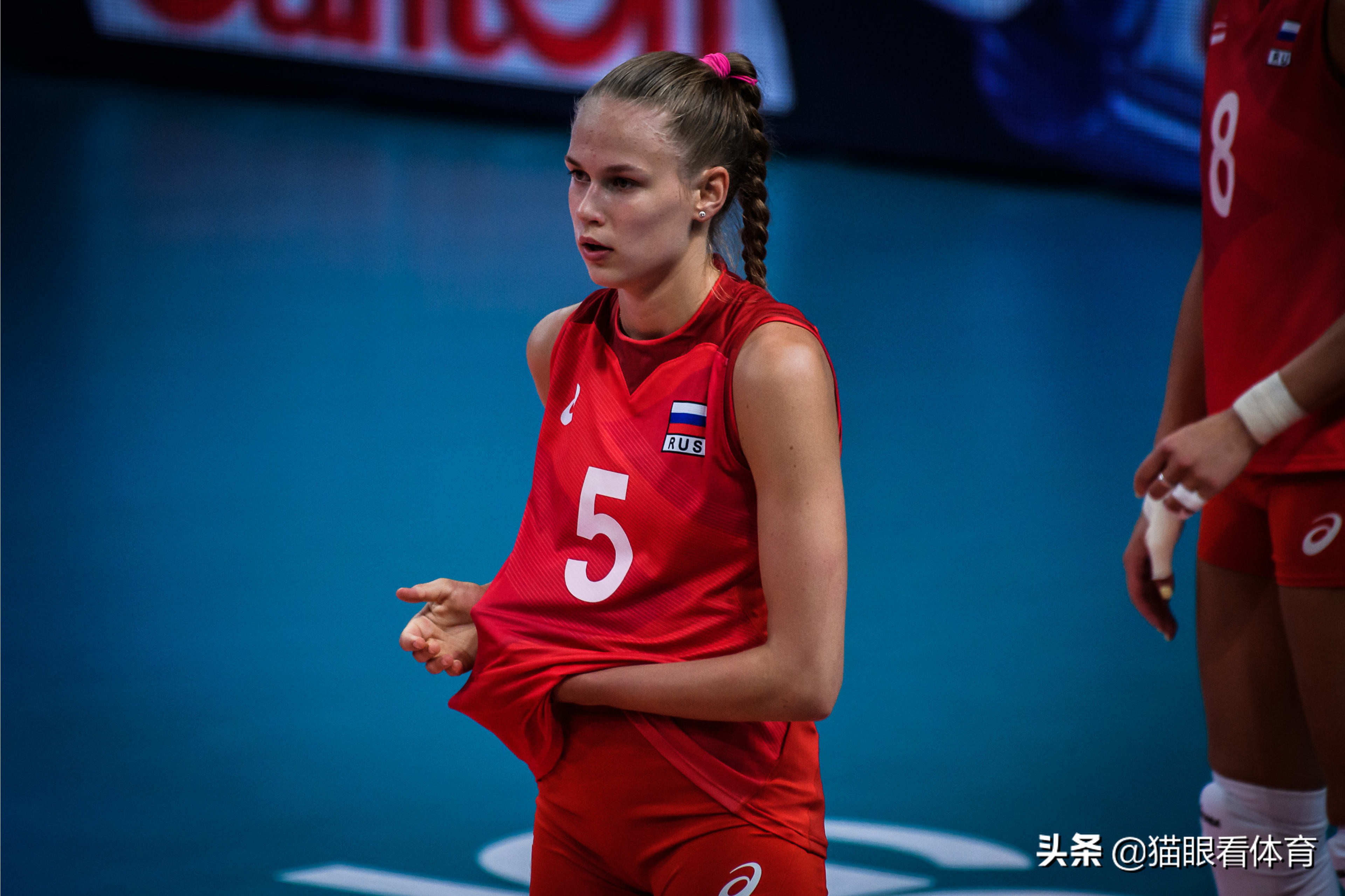 世界杯中国美国排球抹手出界(女排中俄战花絮:袁心玥8连发,朱婷自带