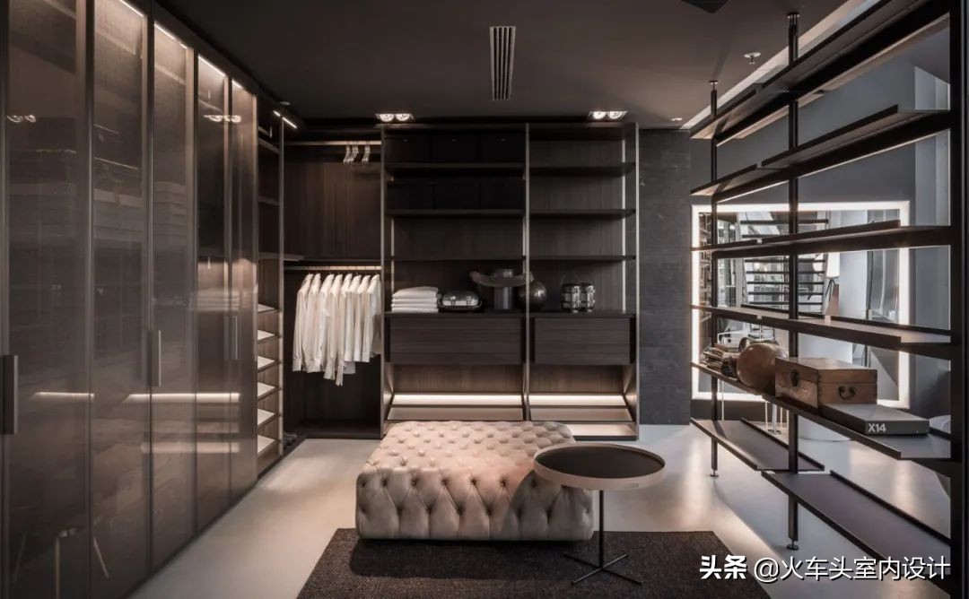 轻奢衣帽间，现代美学设计