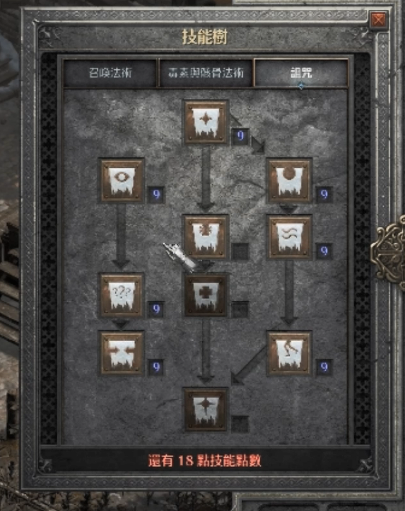 暗黑2重制版，死灵法师主流玩法之一，纯召死灵技能加点推荐